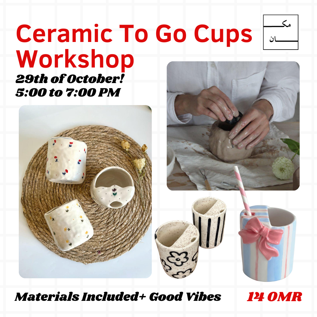 Ceramic to go cup workshop