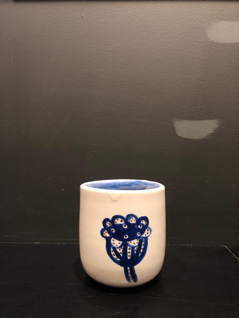 Hand Painted Earthenware Cups by Debjani