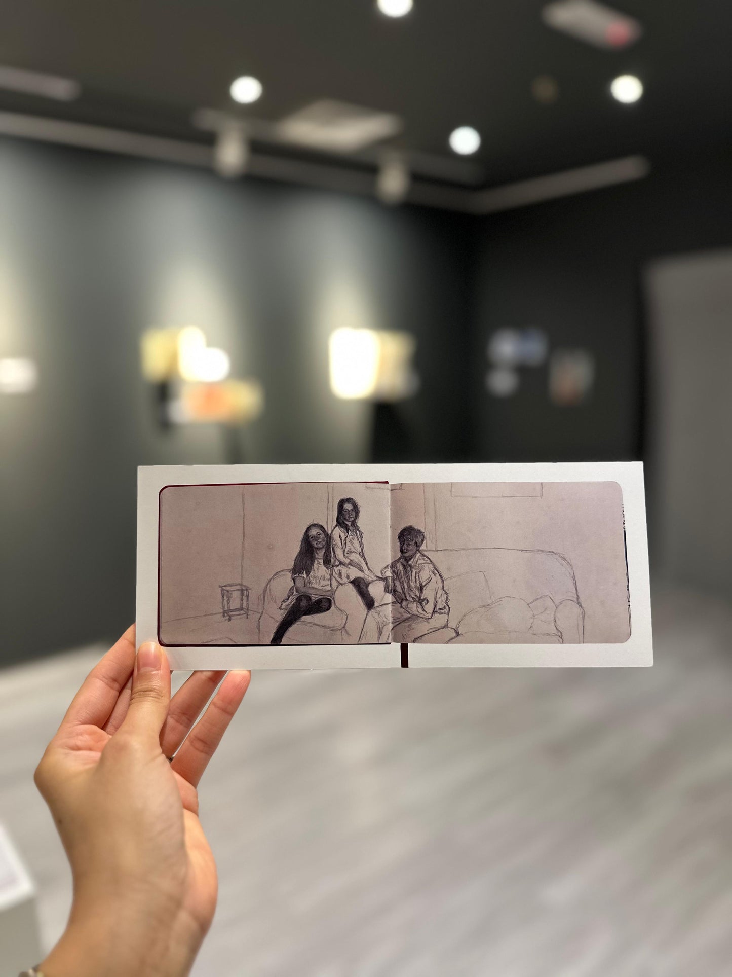 Sketch of a painting