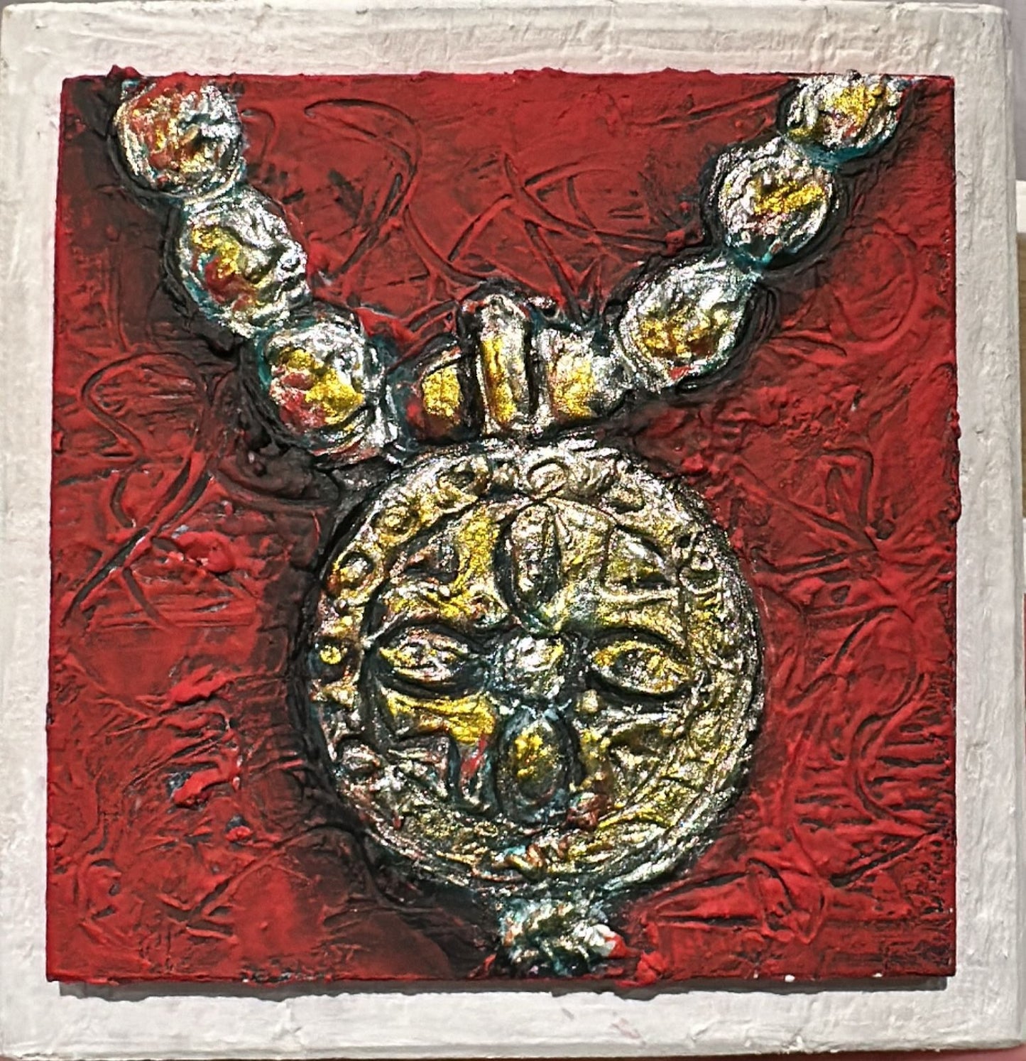 Omani Jewelry on Rouge Red
