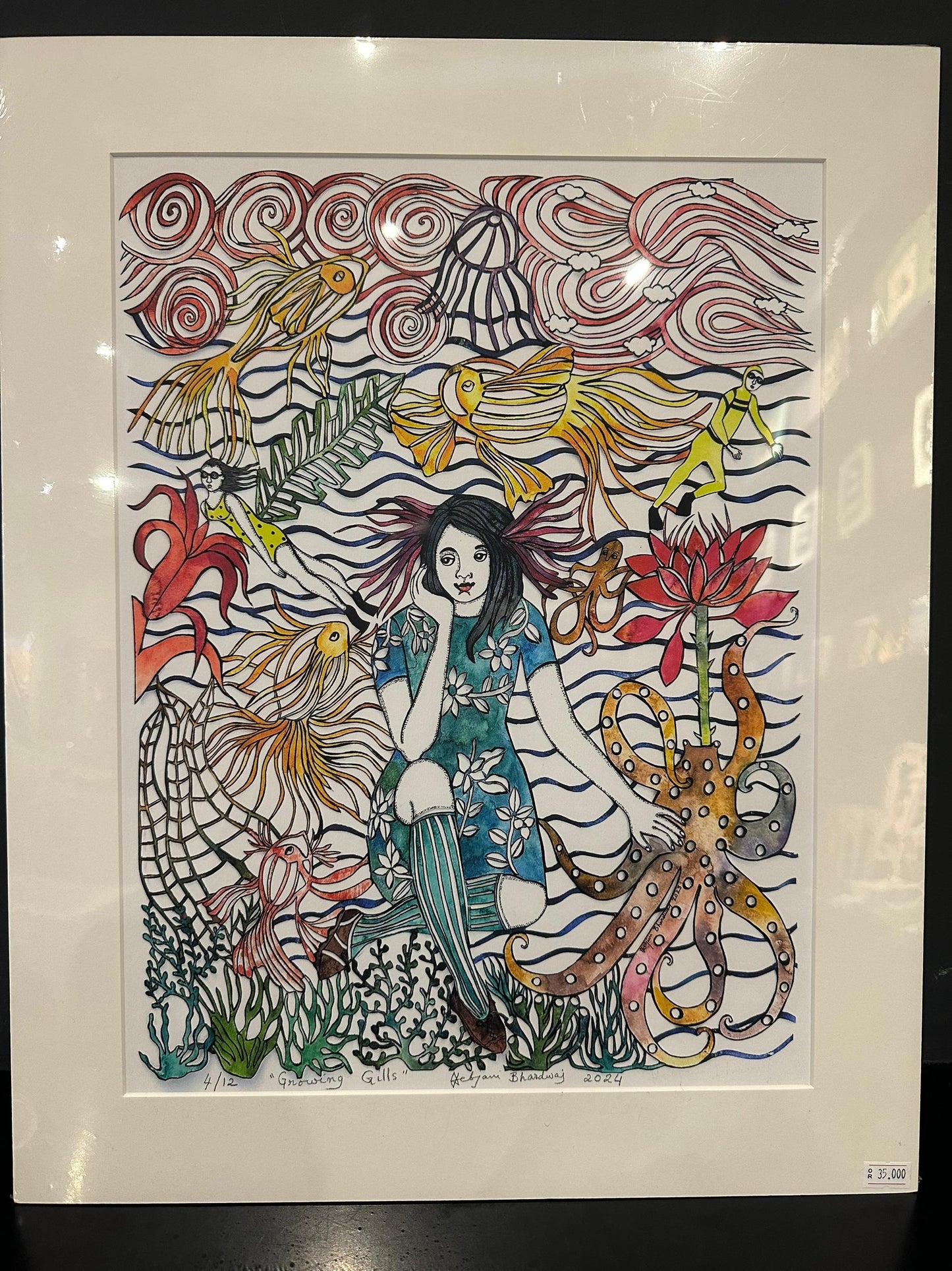 Prints of the paintings by Debjani
