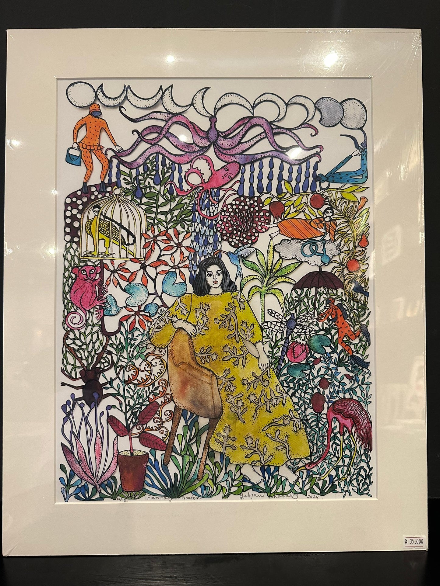 Prints of the paintings by Debjani