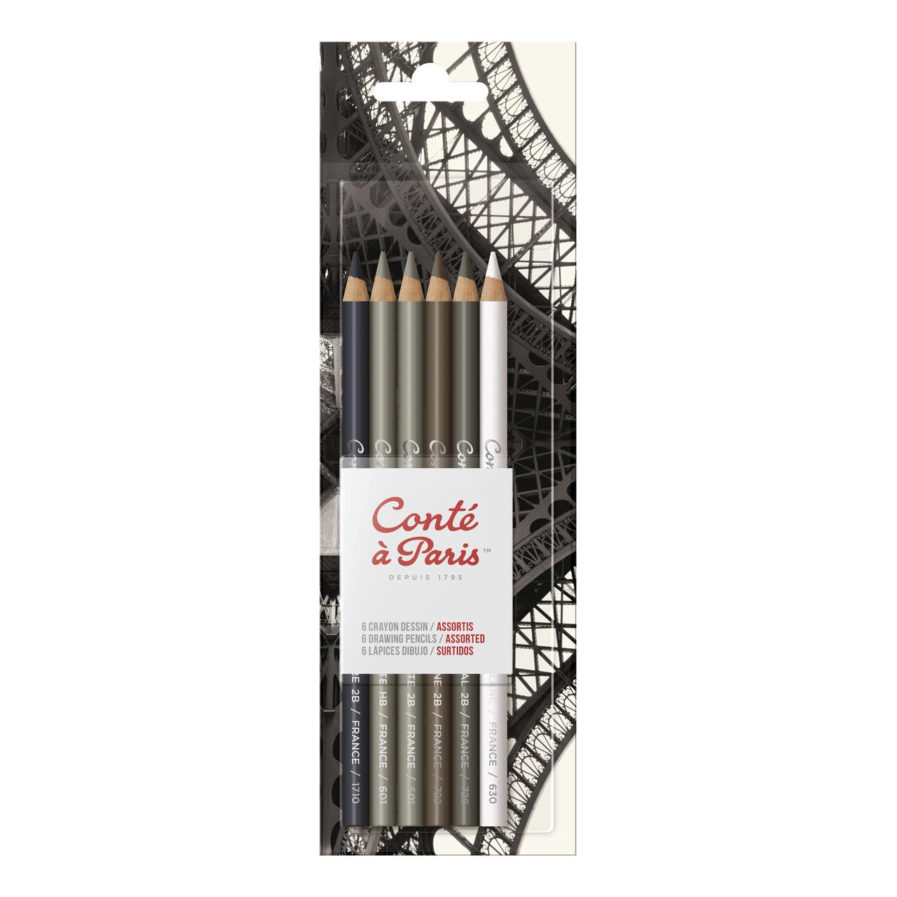 Graphite Drawing Set of 6