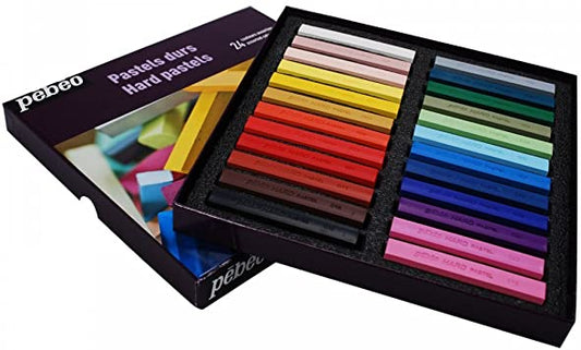 Hard Pastels Box of 24 Assorted