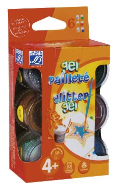 Glitter Gel Poster Colours Set