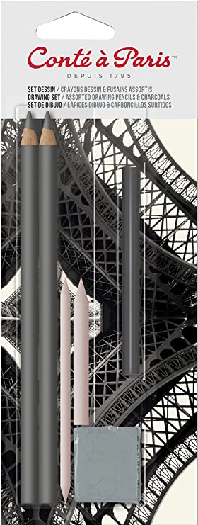 Conte a Paris Graphite Drawing Set of 6