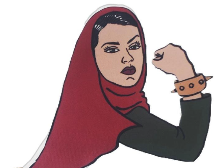 Omani Woman Sticker