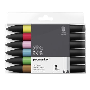 Winsor & Newton Promarkers set of 6
