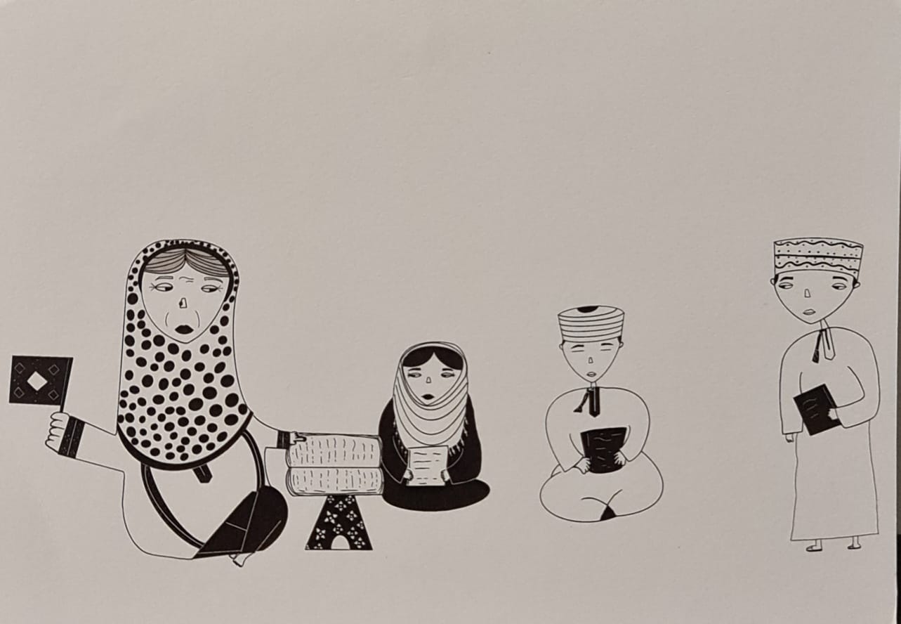 Postcards by Bashair Al Balushi