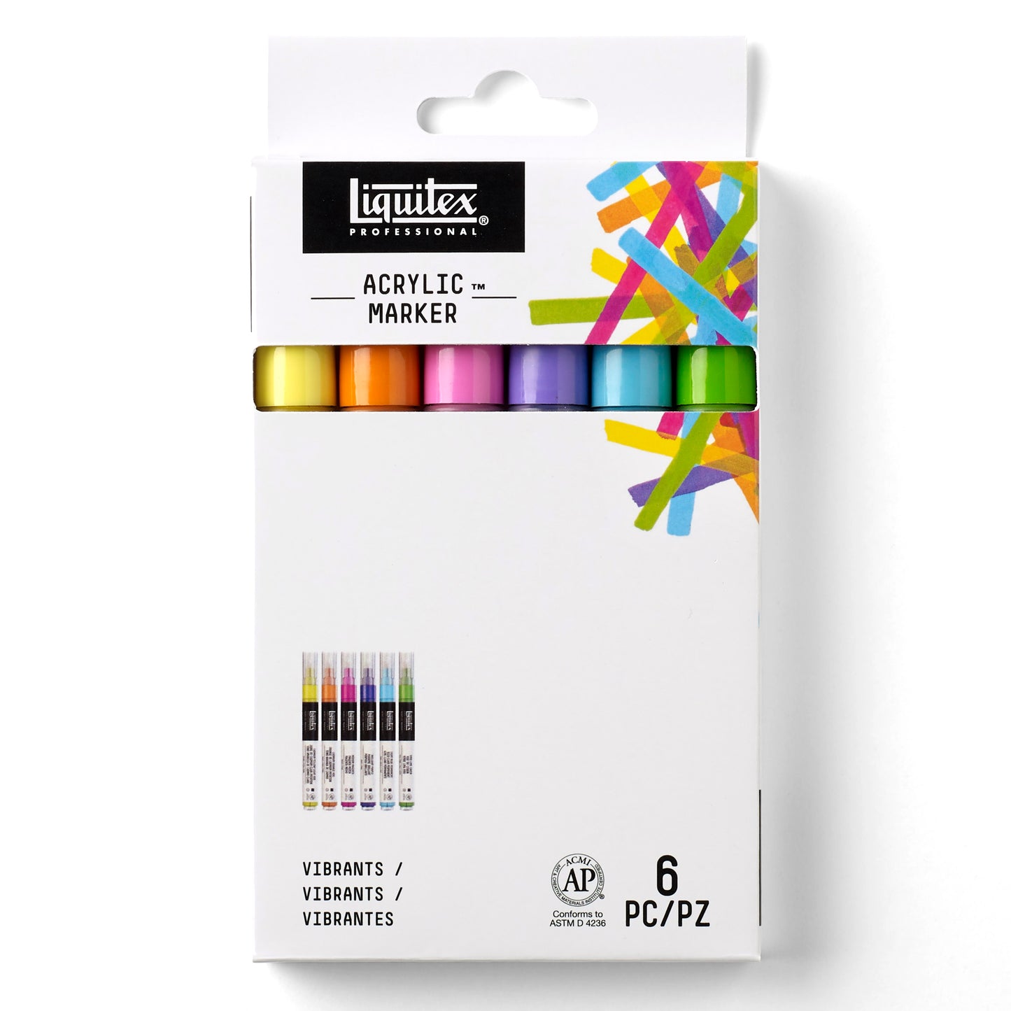 Liquitex Professional Vibrant Paint Marker Set of 6