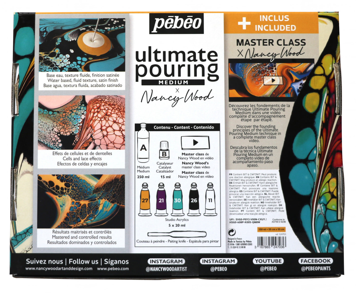Ultimate Medium Pouring Discovery Set X Nancy Wood (All Inclusive)