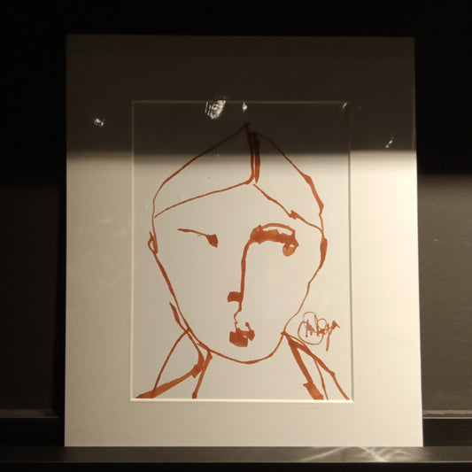 Marker and ink on paper by Maryam AlAlawi