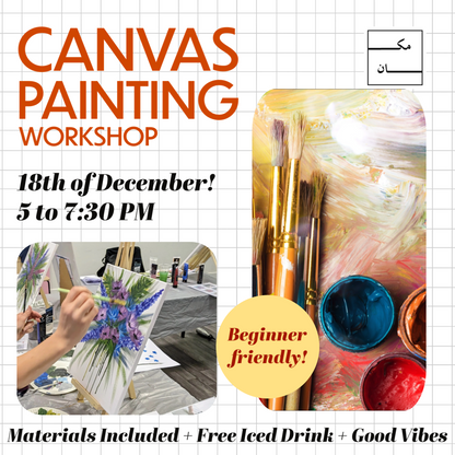 Canvas painting workshop