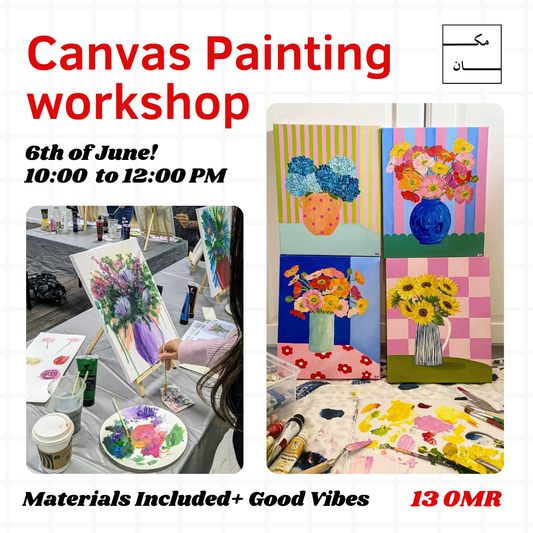 Canvas painting workshop