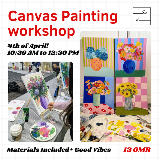 Canvas painting workshop