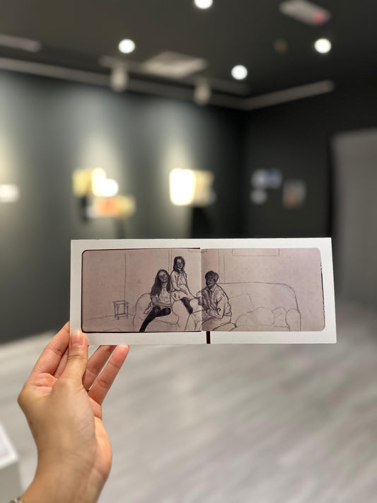 Sketch of a painting