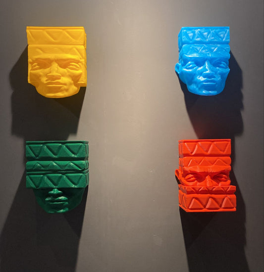 3D Zombie Heads