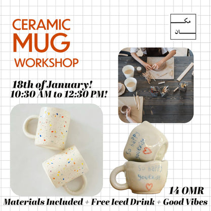 Ceramic Mug making workshop