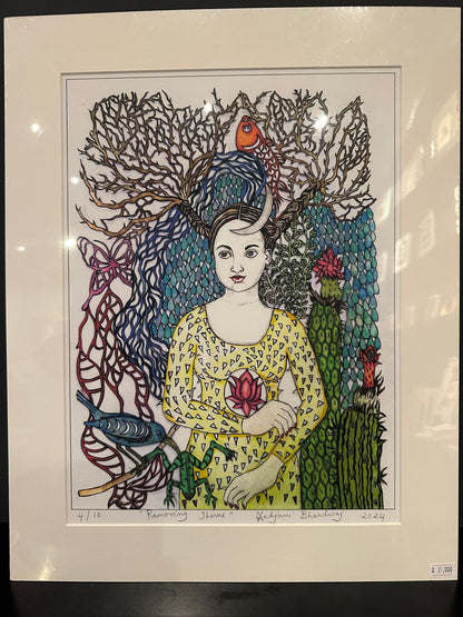 Prints of the paintings by Debjani
