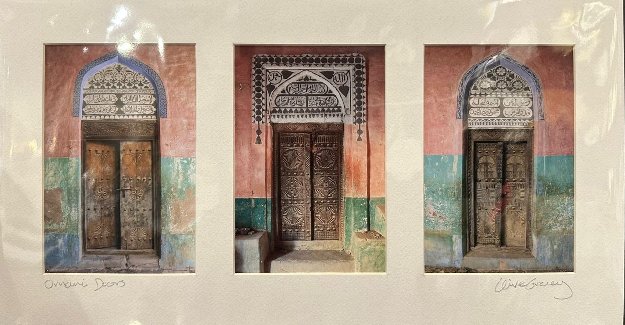Three panel photography print by Clive Gracey