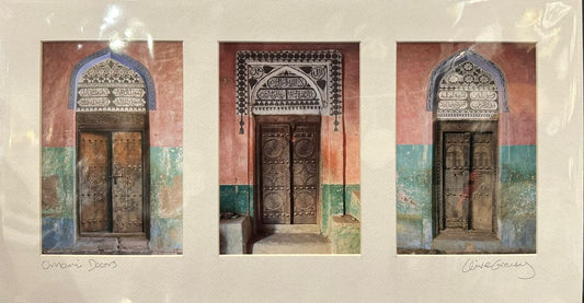 Three panel photography print by Clive Gracey