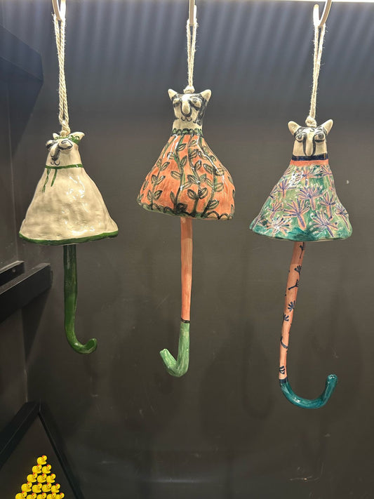 Ceramic Bells by Debjani Bardhwaj