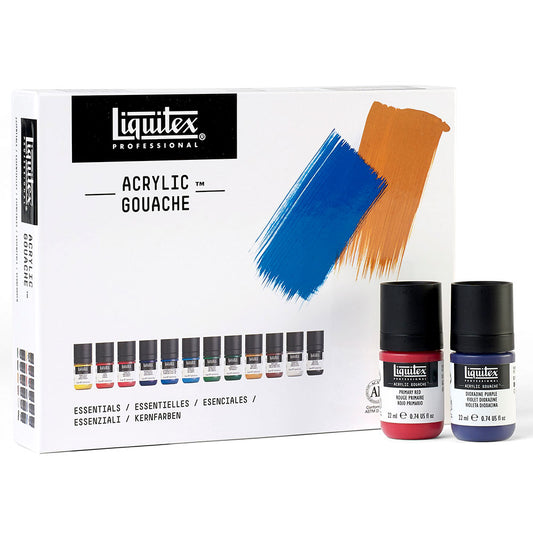 Professional Soft Body Acrylic Mixing Set, 6x22ml (Liquitex Soft