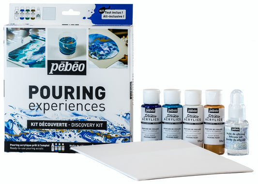 Pouring Discovery Kit 4X59 ML + Silicone oil 50 ML