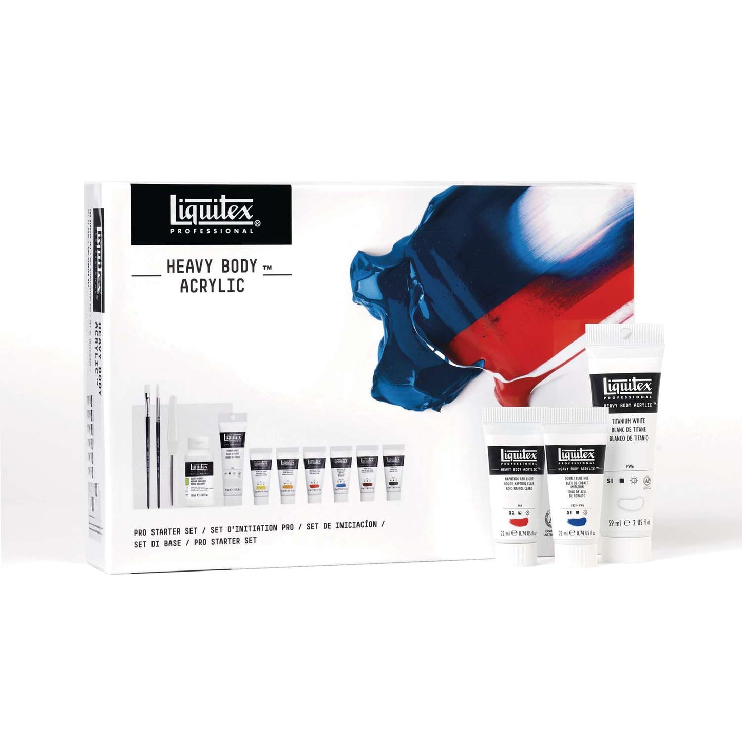 Liquitex Professional Heavy Body Acrylic Starter Set